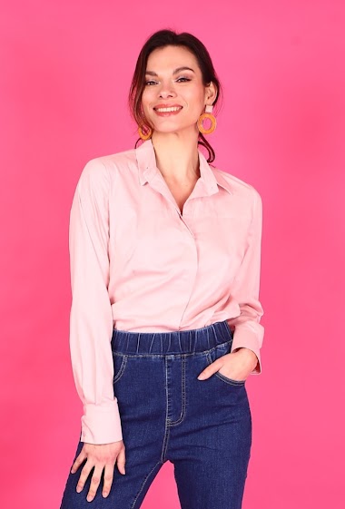 Wholesaler YOU UDRESS - Soriza Shirt Pink