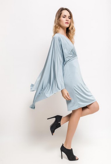 Wholesaler YOURS Paris - Dress with cape