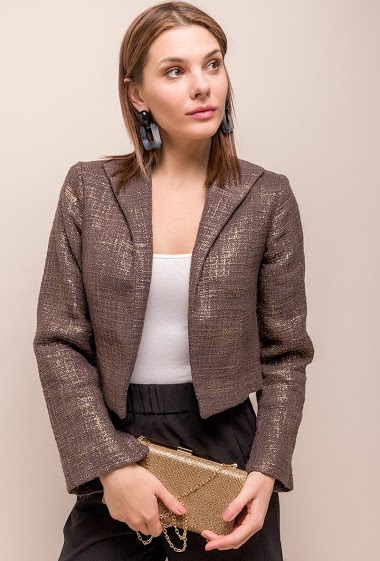 Wholesaler YOURS Paris - Shiny jacket