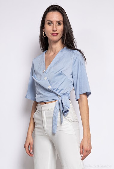 Wholesaler Yu&Me - Buttoned blouse