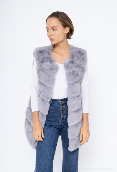 Wholesaler Yu&Me - Faux fur vest