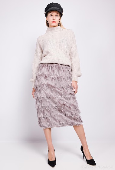 Wholesaler Yu&Me - Textured skirt