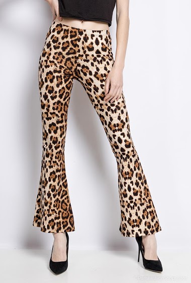 Grossiste Yu&Me - Pantalon léopard