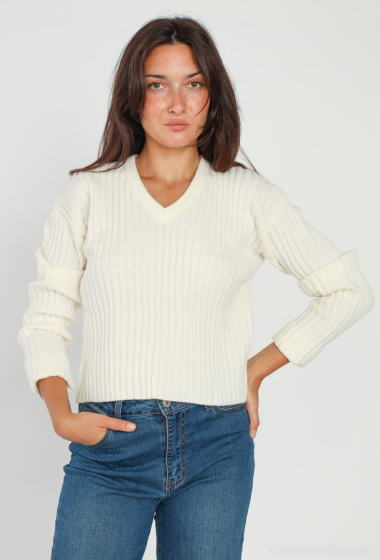 Wholesaler Yu&Me - V-neck sweater