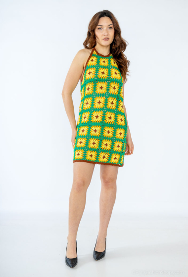 Wholesaler Yu&Me - Short patchwork dress