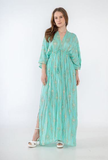 Wholesaler Yu&Me - Long flowing patterned dress