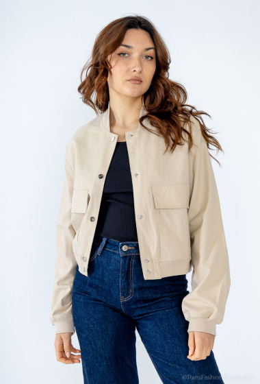Wholesaler Yu&Me - Linen and cotton jacket