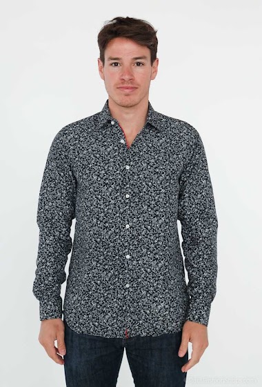 Grossiste Yves Enzo - Chemise motifs FLORALI coupe confort