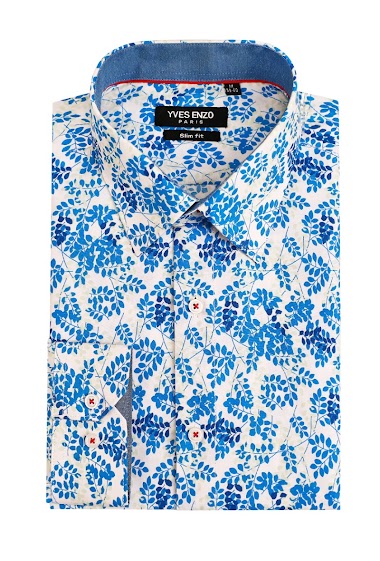 Wholesaler Yves Enzo - Shirt LIANA prints slim fit