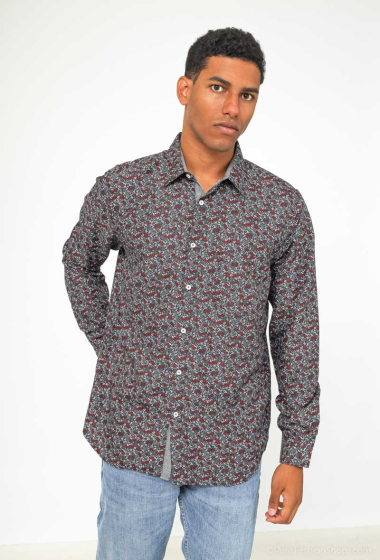 Grossiste Yves Enzo - Chemise motifs PAISLEY coupe confort