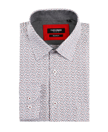 Wholesaler Yves Enzo - Shirt POKER prints comfort fit
