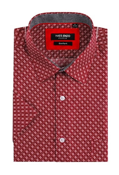 Wholesaler Yves Enzo - Shirt CAMPO prints comfort fit