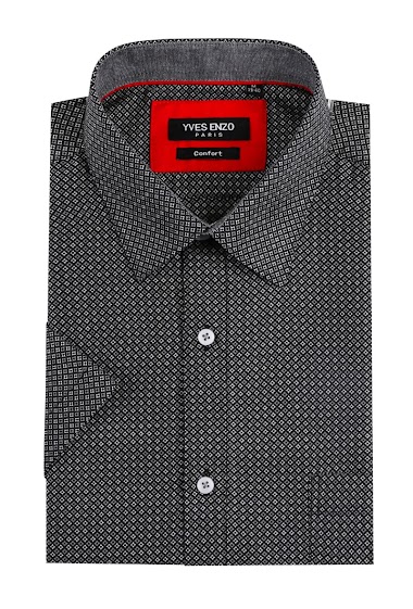 Wholesaler Yves Enzo - Shirt SESAME prints comfort fit