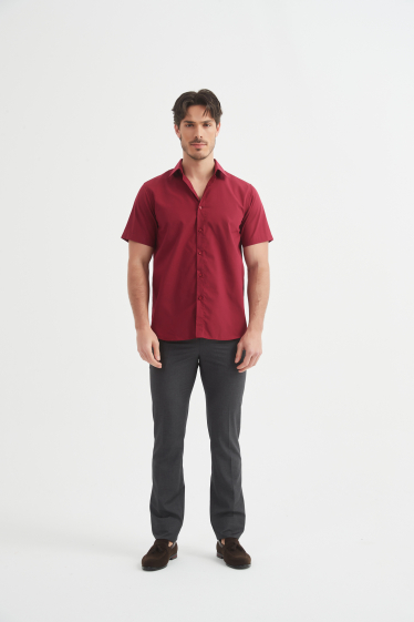 Wholesaler Yves Enzo - Sleeveless plain shirt regular fit