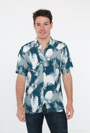 Mayorista Yves Enzo - Camiseta VISCOSE con estampados Digital Prints corte ajustado