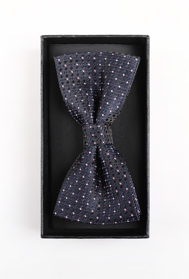 Wholesaler Yves Enzo - Bow tie in box & pocket