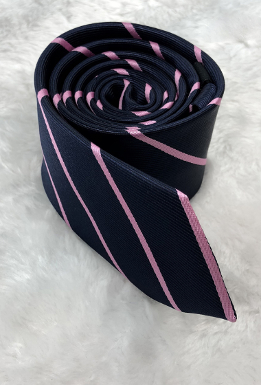Großhändler Yves Enzo - Gestreifte Krawatte