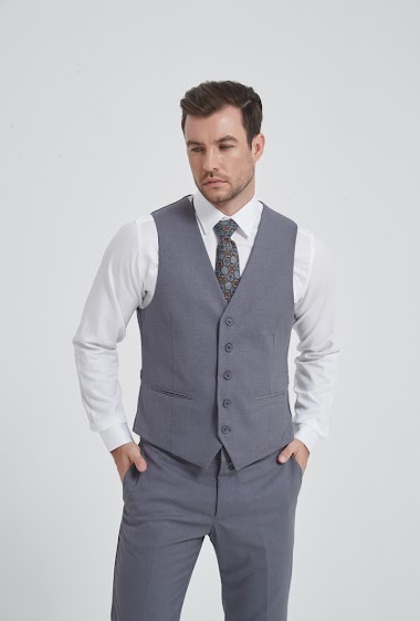 Wholesaler Yves Enzo - Fitted waistcoat