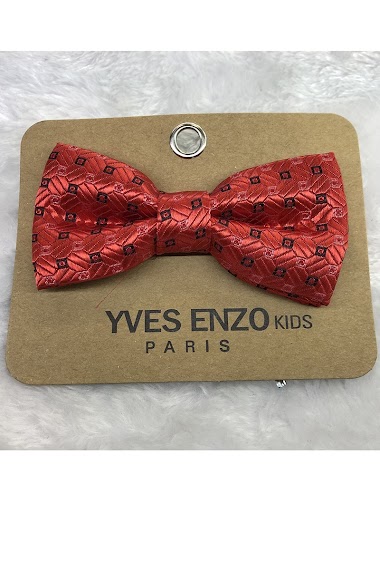 Wholesaler Yves Enzo - Kids bow tie PLAZA prints
