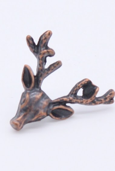 Wholesaler Yves Enzo - Pins bronze deer