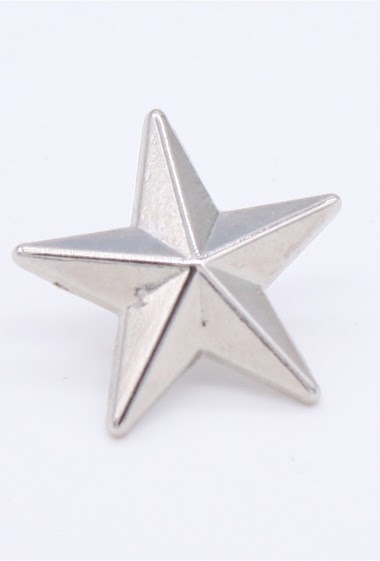 Wholesaler Yves Enzo - Pins silver star