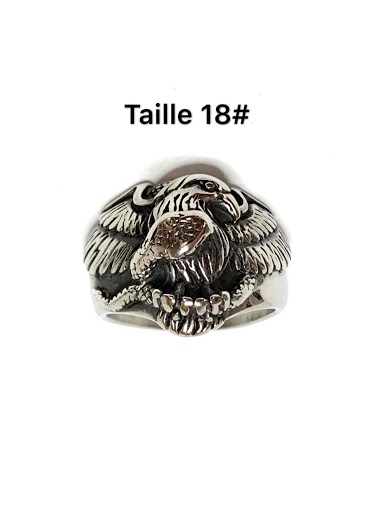 Wholesaler Z. Emilie - Snake eagle steel ring