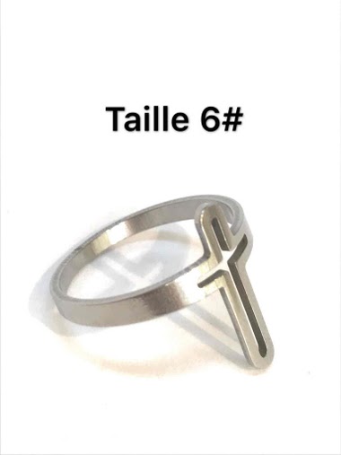 Großhändler Z. Emilie - Cross steel ring