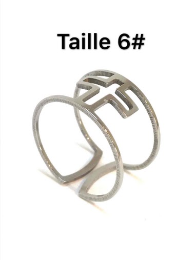 Wholesaler Z. Emilie - Cross steel ring