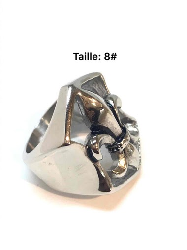Wholesaler Z. Emilie - Lily flower steel ring