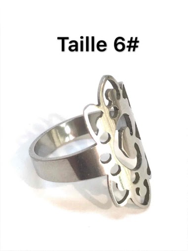 Großhändler Z. Emilie - Heart steel ring