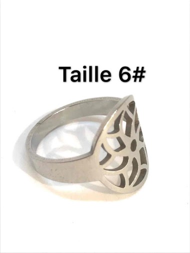 Wholesaler Z. Emilie - Flower steel ring