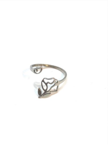 Wholesaler Z. Emilie - Rose steel ring