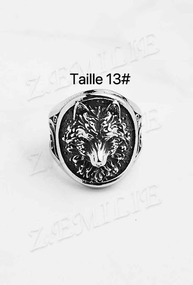 Wholesaler Z. Emilie - Wolf steel ring