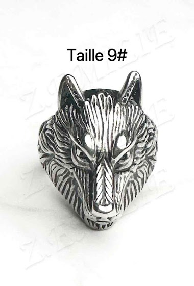 Wholesaler Z. Emilie - Wolf head steel ring