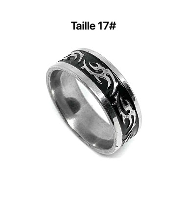 Großhändler Z. Emilie - Tribal steel ring