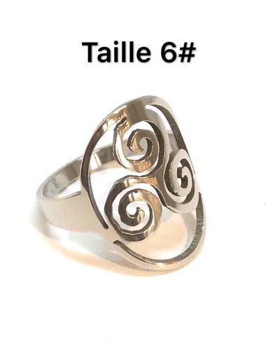 Wholesalers Z. Emilie - Triskell steel ring
