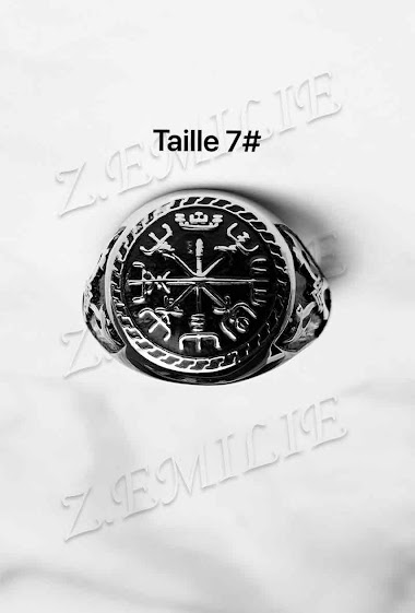 Großhändler Z. Emilie - Viking steel ring