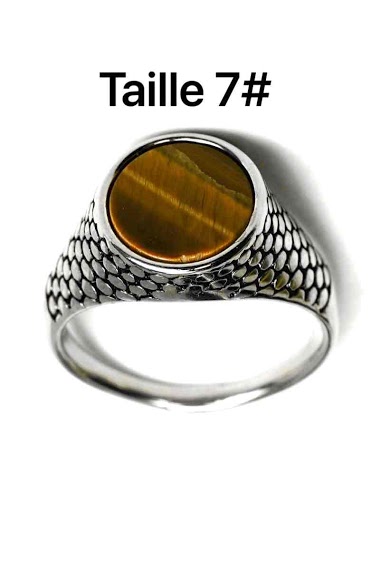 Wholesaler Z. Emilie - Tiger eye ring