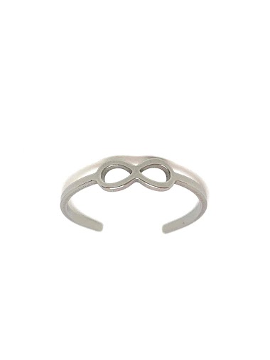 Wholesaler Z. Emilie - Infinite steel foot or phalanx ring