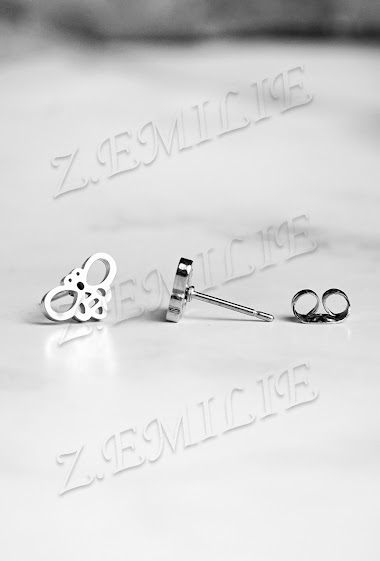 Wholesaler Z. Emilie - Bee steel earring