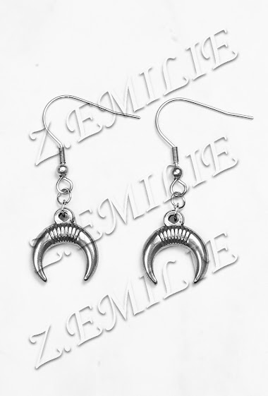 Wholesaler Z. Emilie - Corn steel earring