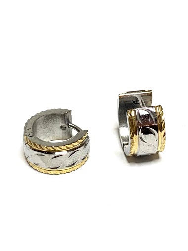 Großhändler Z. Emilie - Creole steel earring