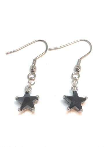 Großhändler Z. Emilie - Star steel earring