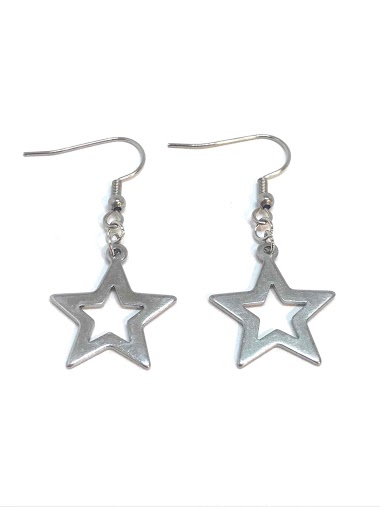 Mayorista Z. Emilie - Star steel earring