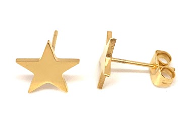 Wholesaler Z. Emilie - Star steel earring