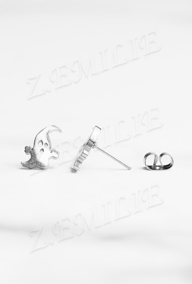 Wholesaler Z. Emilie - Phantom steel earring