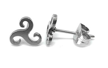 Mayorista Z. Emilie - Triskell steel earring