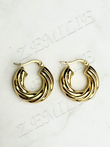 Wholesaler Z. Emilie - Steel earring