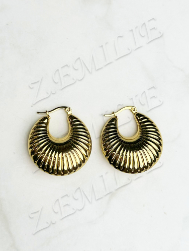 Wholesaler Z. Emilie - Steel earring