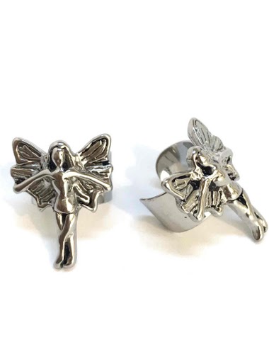 Wholesaler Z. Emilie - Fairy steel earring